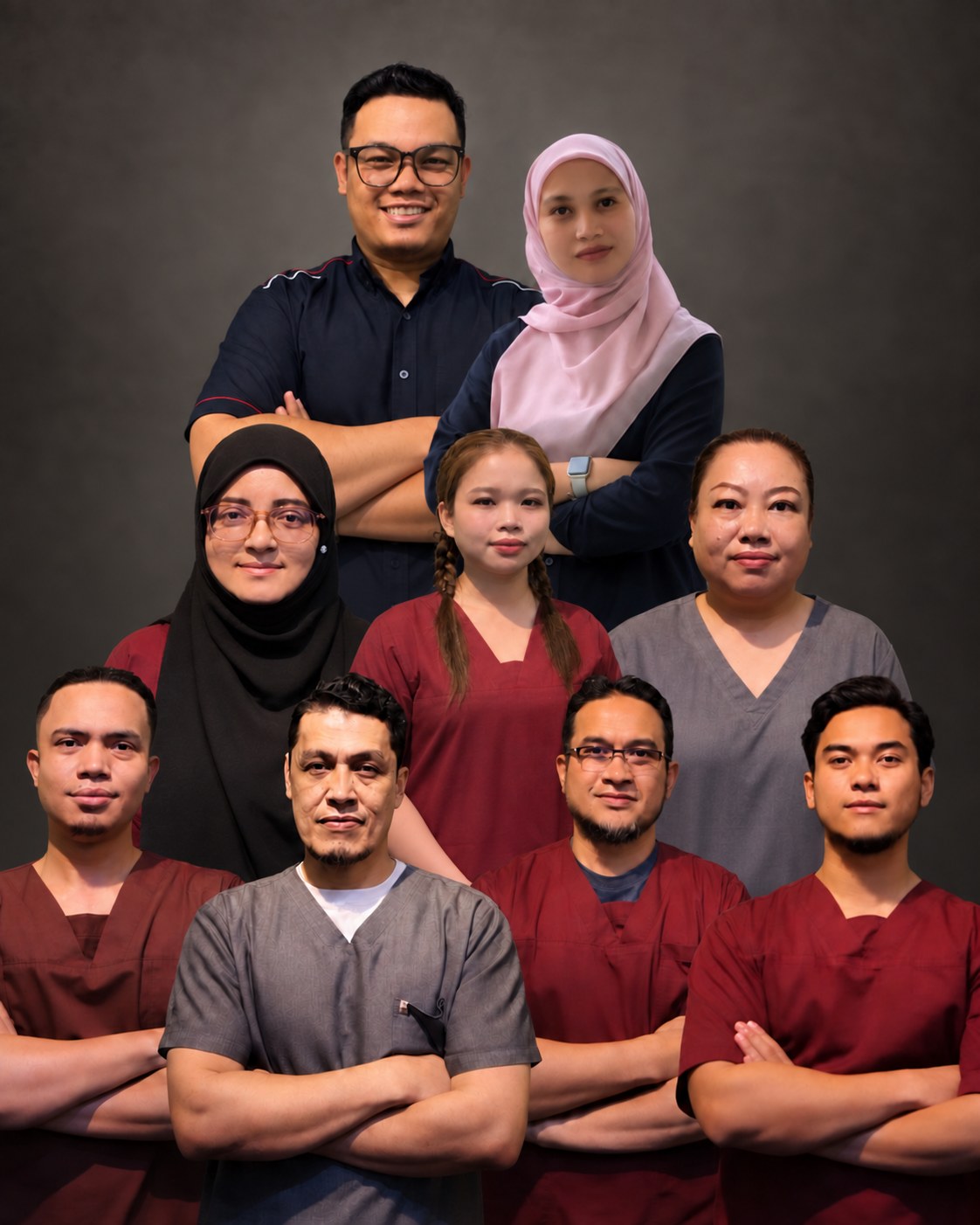 Matin Therapy team and Pusat Rawatan Tradisional