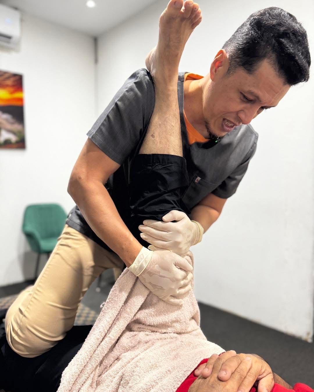 Relaxing therapy ambience